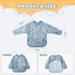 6-36 Little Dimsum Long Sleeve Feeding Bibs,Waterproof Baby Bibs with Sleeves, Infant Toddler Months for Smock Bib