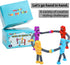 Suction Cup Robot Toy,Robot Toys,Robot Toys for Kids 3-5 5-7,pop Tubes Robots,Suction Cup Toys,Mini Robot,Autism Sensory Products,Toys for Ages 5-7,Sensory Toys for Kids with Autism (4 Pack Robot)
