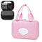 Diaper Clutch Bag with Wipes Pocket, Mini Organizing Pouches for Baby Travel Essential, Stroller Diaper Bag, Pink