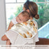 YETTASBIN Autumn Maple Leaves Muslin Baby Burp Cloth, Super Soft Absorbent Cotton Burp Rag Baby Bibs Feeding Cloth