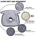 (1 Pack)) Piddle Pads, Multi-use and Leak Free Lines for Baby Stroller, High Chair & Car Seat, Waterproof Toilet