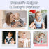 Holder,2 Pack TYRY.HU Ribbon Baby Pacifier Clips Binky Paci Holder Clips, Pacifier Leash for Baby Boys Girls,Soft Strap