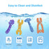 HAILI Baby Teething Toys for 0-6 Months 6-12 Months, Freezer BPA Free Silicone Baby Molar Teether Chew Toys, Hammer Wrench Spanner Pliers Shape Baby Boy Toys Blue