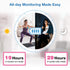 VM819 2.8 2-Way VTech Baby Monitor with Camera and Audio, Screen Portable Baby Camera, Night Vision, Audio, Temperature