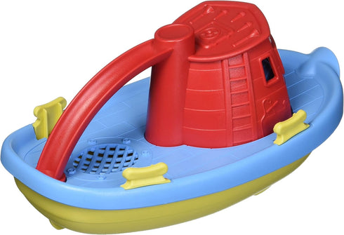 Classic Red Tug Boat Toy for Toddlers