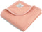 HOMRITAR 100% Cotton Baby Blankets for Girls, Soft Breathable Waffle Blanket with Cute Koala Design, 30 Inch Pink