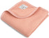 HOMRITAR 100% Cotton Baby Blankets for Girls, Soft Breathable Waffle Blanket with Cute Koala Design, 30 Inch Pink