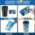 Yiyiring Set 12 of Christmas Nativity Coloring Cup Nativity Color Your Own Cup Christmas Cups Religious Christian Party