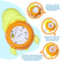 Backstroke Sea Turtle Baby Bath Thermometer,The Infant Baby Bath Floating Toy Safety Temperature Water Thermometer, BPA