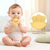 3-6 0-12 MCGMITT Baby Teething Toys for Months, Easy Grasp Silicone Infant Rattle Teether Toy for Months, BPA-Free Food
