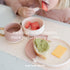 Set Set Yeah Baby Goods Silicone Dinnerware Dishwasher Safe Toddler Plate and Bowl w/Spoon, Fork & Mug (Terracotta)