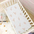 CaTaKu 28"x 52" Mini Crib Sheets Fitted for Girls Boys Cute Gooses Duck Baby Crib Sheets, Neutral Mattress Sheets