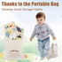 Wooden Toddlers Puzzles - Animal Shape Puzzle Educational Toys Gift for Boys Girls, Pack of 4 with Bag