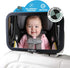 Leo and Ella Baby Car Mirror, Certified Crash Tested for Rear Facing Baby Car Seat, Shatterproof with Adjustable Mount