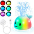 1-3, 6-12 1 Gigilli Baby Bath Toys, Light Up Whale Sprinkler Bath Toys for Kids Ages Pool Water Table Bathtub Fountain