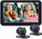 Befumly HD-1080P 2-Kids Baby Car Camera: Auto Night Vision Dual Backseat Cameras with