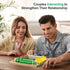 WUAGNCK 2-4 Shut The Box Game Wooden with Dice, Player Math Strategy Game for Adults Kids - Close The Box Board Number