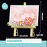 Vilbocr SetBlock 362Pcs) Mini Flower Building Bouquet Easel for Desk Decorations and Message Stickers.Flower Building