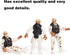 Army Toys Playset with 12 Realistic Army Men Action Figures and Accessories, Military Toy Soldiers for Boys and Girls