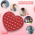 PETBSNVB Red Heart Shaped Pop Bubble Valentines Fidget Toy with Letters and Numbers, Xmas Gift Sensory Toy