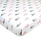 American Baby Company Printed 100% Natural Cotton Jersey Knit Fitted Portable/Mini-Crib Sheet,