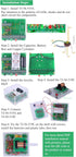 Soldering Practice Kit Electronic Mini Magnet Shooter DIY Kit, Fun Soldering Project for Parent and Child