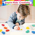 Ulema 28Pcs Colorful Heart Crayons with Cards, Valentines Day Gifts for Classroom, Girl Boy Birthday Gift Goodie Bags