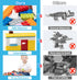 1500 Piece Building Bricks, Bulk Classic Building Blocks Basic Box, Compatible with Major Brands, 12 Colors