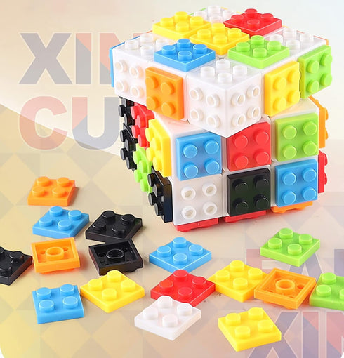 3x3 Speed Cube, 3x3x3 Magic Speed Cube Puzzles, Sturdy and Smooth Educational Toy for All Ages