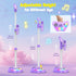 Delighkidz 3 4 5 6 7 8 2 4-6 Stand Karaoke Machine for Kids, Singing Toys Gifts for Year Old Girls Boys, Rechargeable