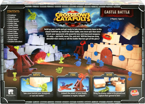 Goliath Crossbows & Catapults Castle Battle | Strategy Game to Build Your Castle & Destroy Opponent