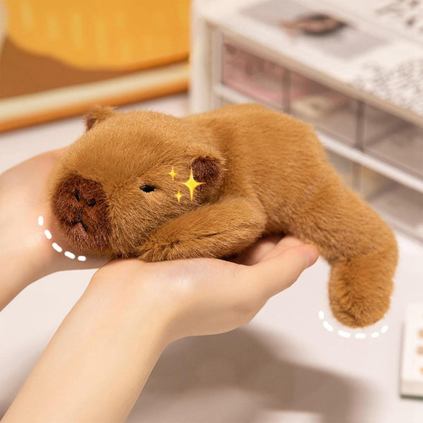 Ditucu Cute Palm-Sized Capybara Stuffed Animal Soft Capibara Plush Doll Small Plushies