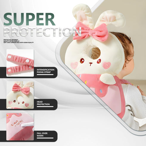 WKC Backpack 11) Baby Head Protector with Knee Pads & Non-Slip Socks, Toddler Safety for Crawling & Walking (Style