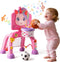 JMMICO Toddler Basketball Hoop & Soccer Goal Activity Center, Interactive Toys with