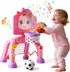 JMMICO Toddler Basketball Hoop & Soccer Goal Activity Center, Interactive Toys with