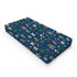 Ocean Pirate Ship Changing Pad Covers for Boys, Nautical Nursery Fitted Diaper Sheets, 32''x16''