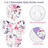 2 1 Pea Pod Baby Car Seat Head Support for Newborn, in Infant Car Seat Head Body Support for Girls Extra Soft