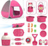 Set Set 3 4 5 6 Kids Camping with Tent - Pop Up Tent, Kids Play Tents Outdoor Toys Camping Tools Gift for Girls Age