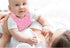 Set of 8 Organic Cotton Baby Drool Bibs - Bandana Teething Bibs for Baby, Ultra Soft, No Scratch