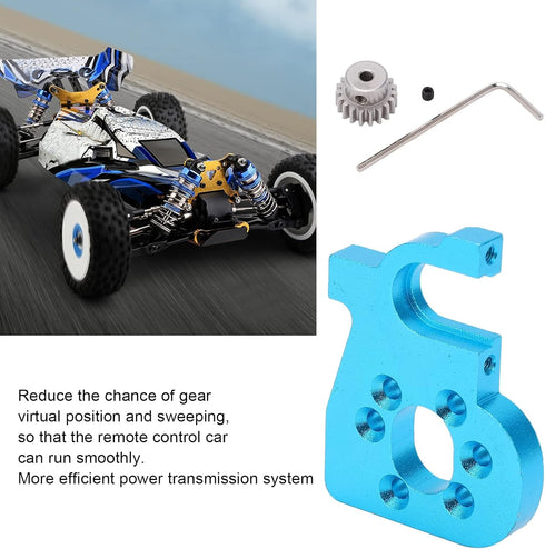 VGEBY RC Motor Gear Kit - Motor Mount Holder for WLtoys 144010 RC Car