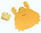 Tikiri Cuddles Crab Bundle - Organic Cotton Lovey with GOLS-Certified Natural Rubber Toy,