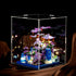 CAXIMSY Set,Building Set Box2500+Pieces Peach Blossom Pond Building Blocks Blocks Gifts for Adults and Kids, Micro