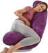 BATTOP Pregnancy Pillows for Sleeping,Maternity Body Pillow with Washable Cover,New Mom Gifts