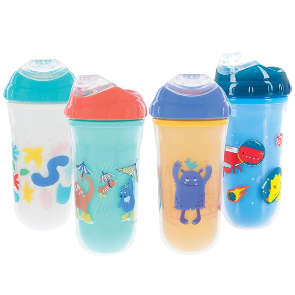 Nuby No Spill Insulated Transition Cup with Soft Rim Spout | 9