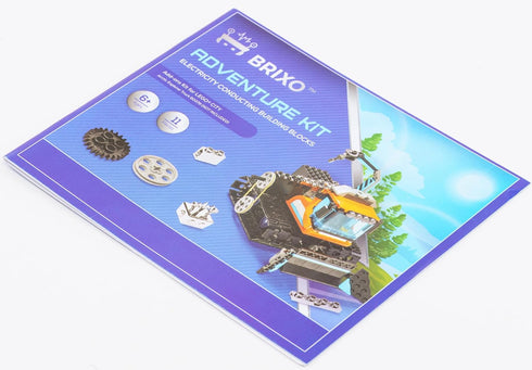 Brixo Conductive Chrome Plated Building Bricks Kit for Lego City Arctic Explorer Truck - Compatible with Lego 60378