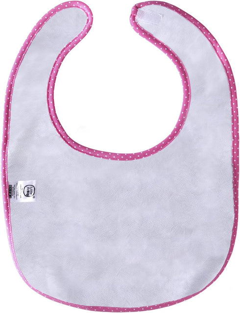 Littleforbig Cotton Waterproof Adult Babydoll Bibs - 2 Packs with Adjustable Hook-and-Loop Fastener, Zoo Animals &