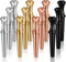 Mudder 12 Pieces Metal Cribbage Pegs, Tapered Design Cribbage Board Pegs in 4 Colors, Fit 1/8 Holes