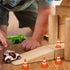 STOBOK Traffic Cone, 14 PCS Miniature Traffic Signs Toys, Construction Toys for Kids Educational Roadblock Toy