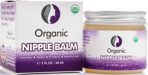 Mommyz Love Nipple Cream for Breastfeeding - Soothing & Moisturizing Nipple Butter, Pediatrician Tested, USDA Organic