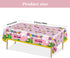 3Pcs Super Brothers Adventure Party Tablecloths, 108 x 54 inches, Video Game Theme for Birthday Decoration